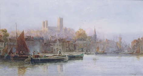 Lincoln Cathedral from the River